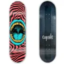 Mouth Red Skateboard