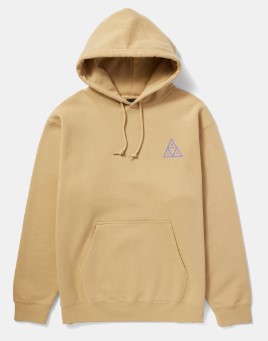 HUF Set TT Hoodie- OATMEAL (Small)