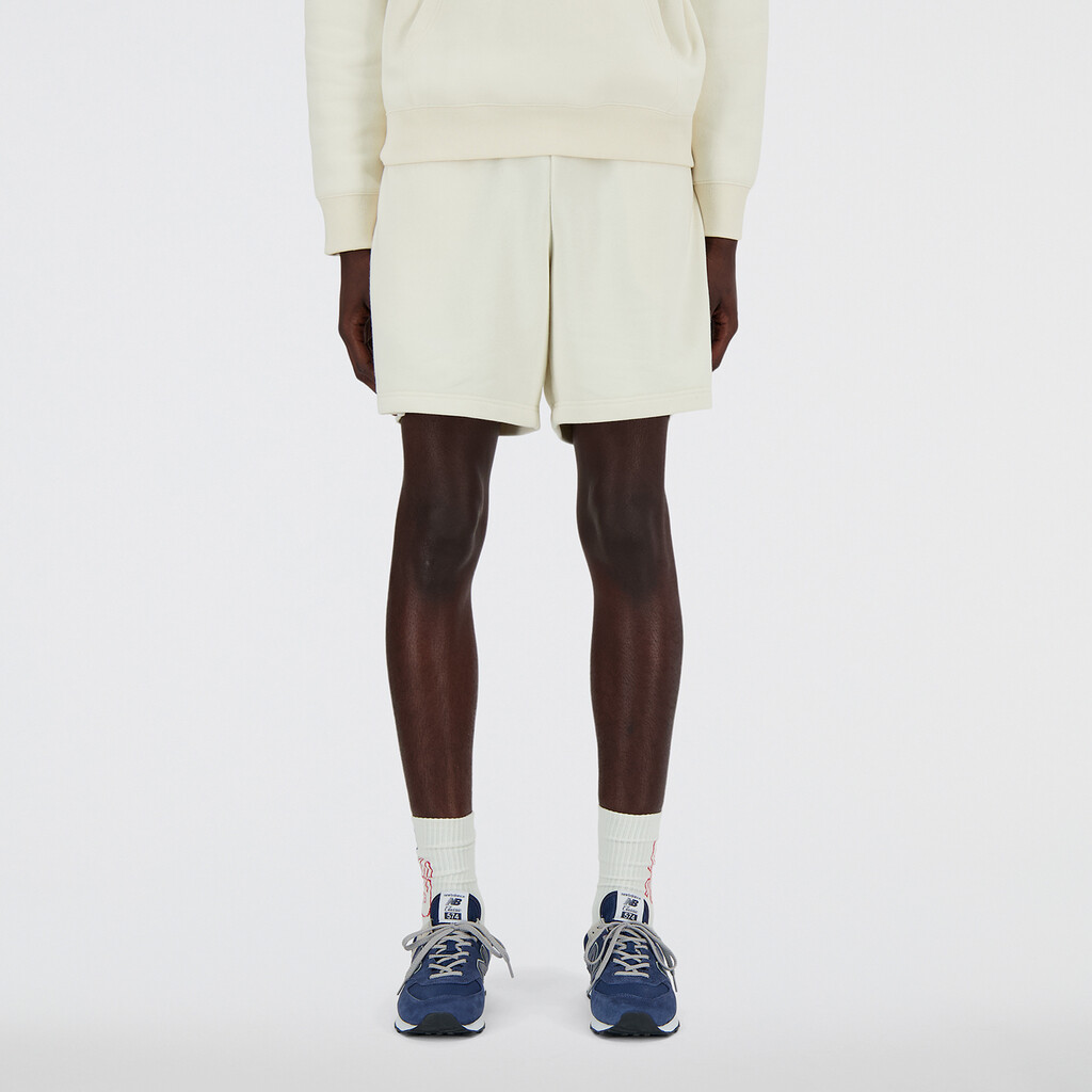 NB FRENCH TERRY SHORT-Linen (Small)