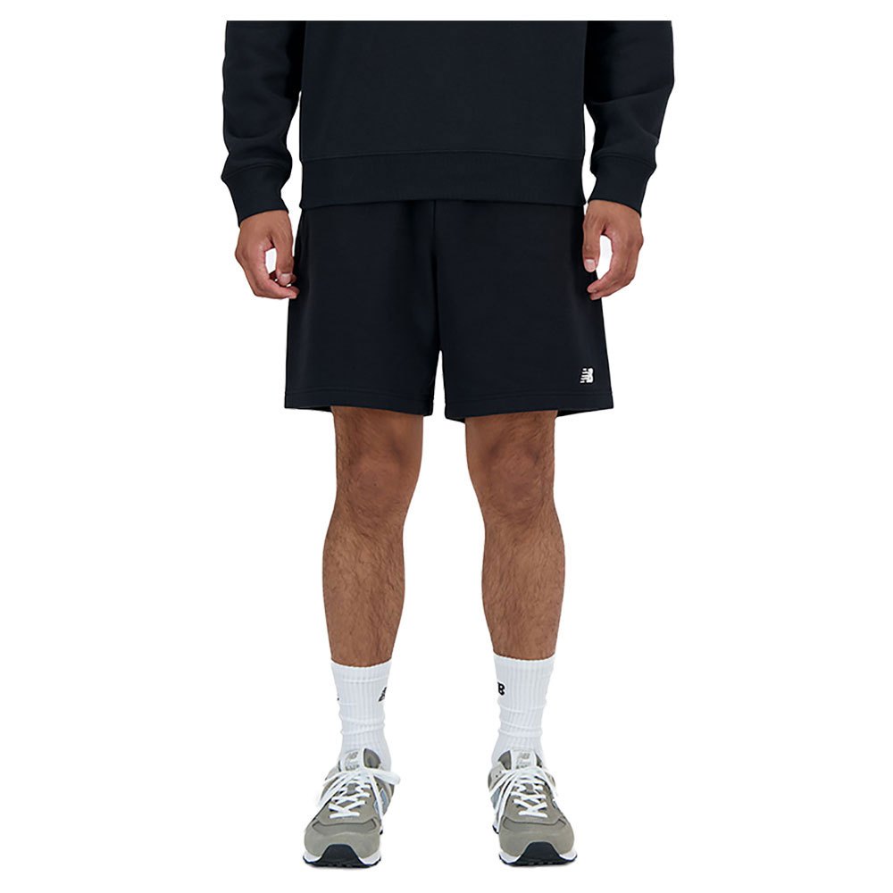 NB FRENCH TERRY SHORT-Black