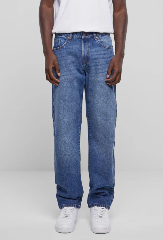 STRAIGHT FIT JEANS-Blue (30 Pant)