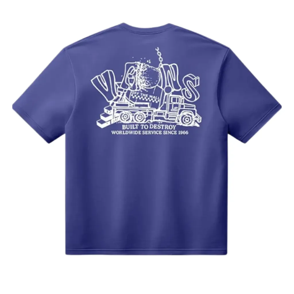 Demolish SS Tee Royal Cobalt