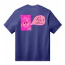 Side Talk SS Tee Royal Cobalt