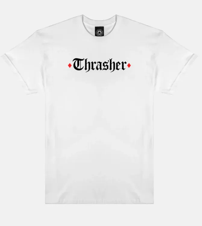 Thrasher x Spitfire-End Oath White