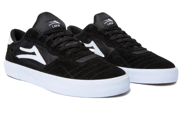[Lakai Cambridge black white suede 41] Lakai Cambridge- black white suede (41)