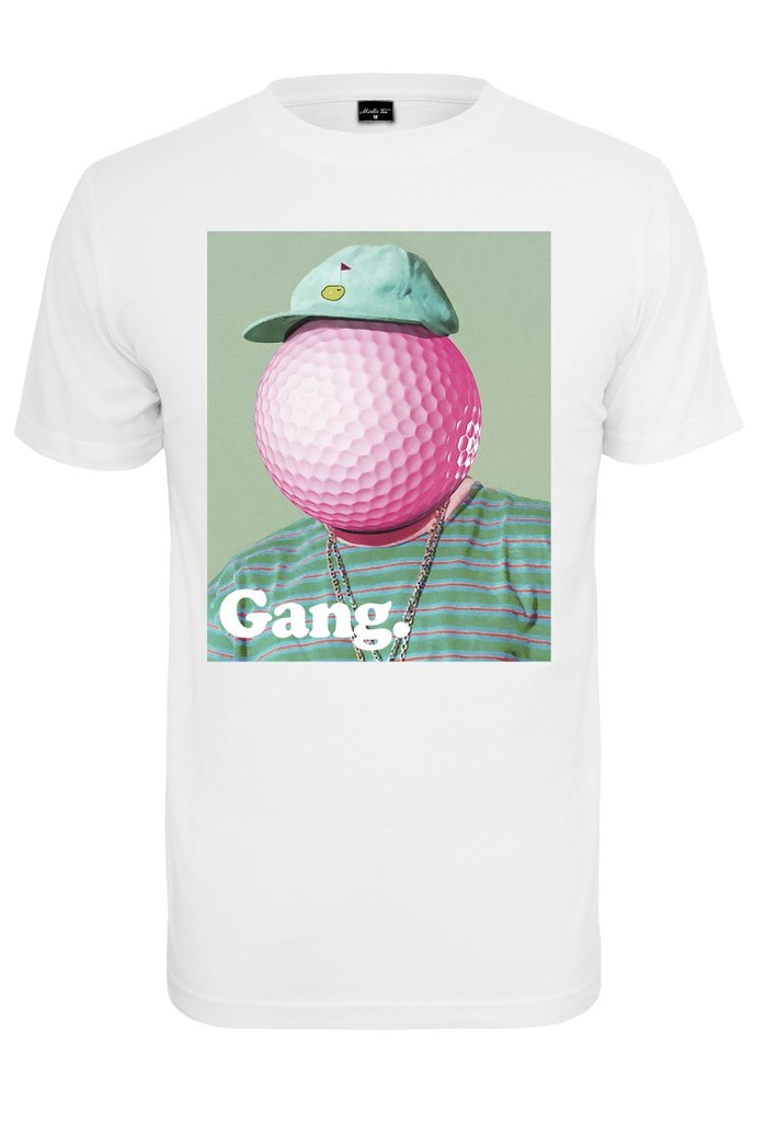 Golf Gang Tee-White (XSmall)