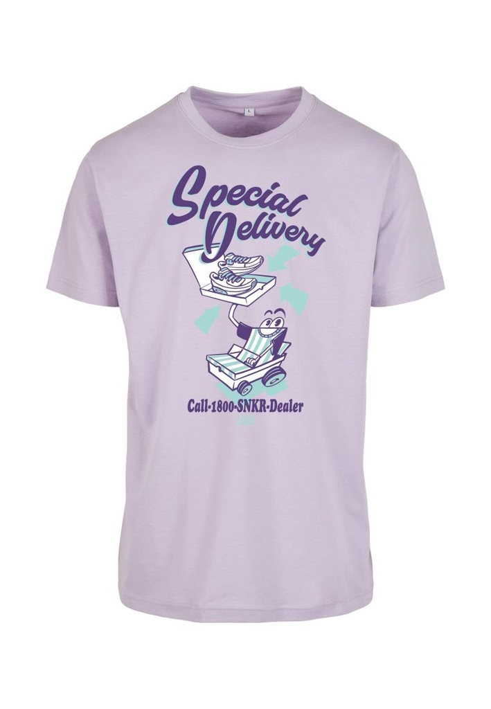 Special Delivery Tee-Lilac (XSmall)