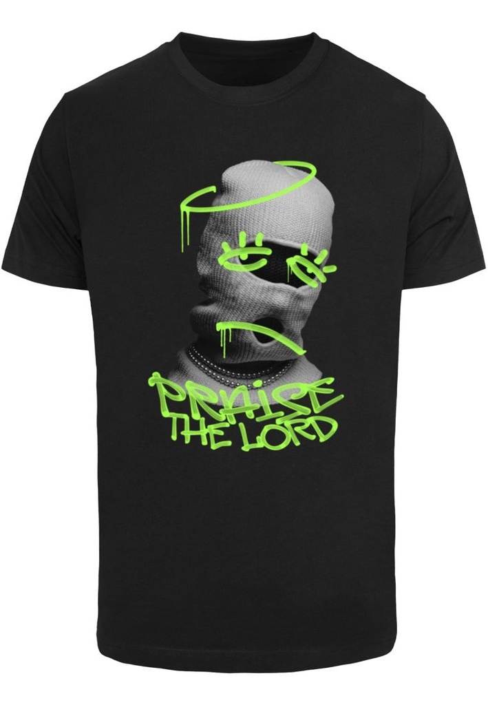 Praise The Lord Tee-Black (XSmall)