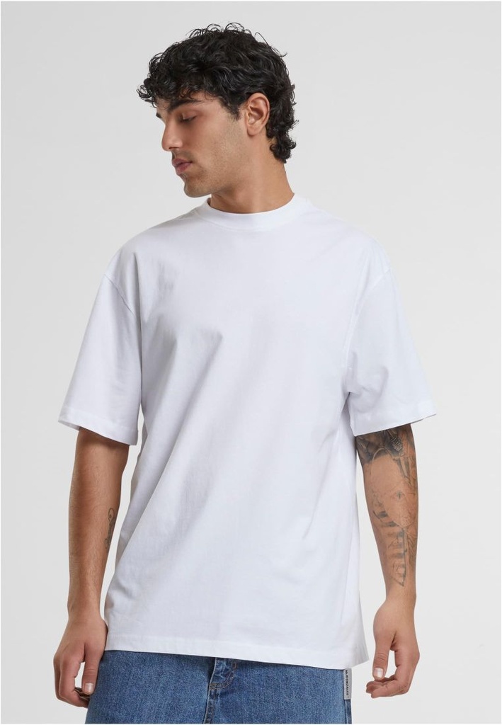 Plain Oversized Tee-White (XSmall)