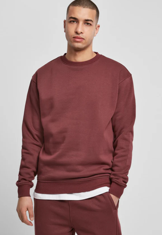 CREWNECK -CHERRY (XSmall)