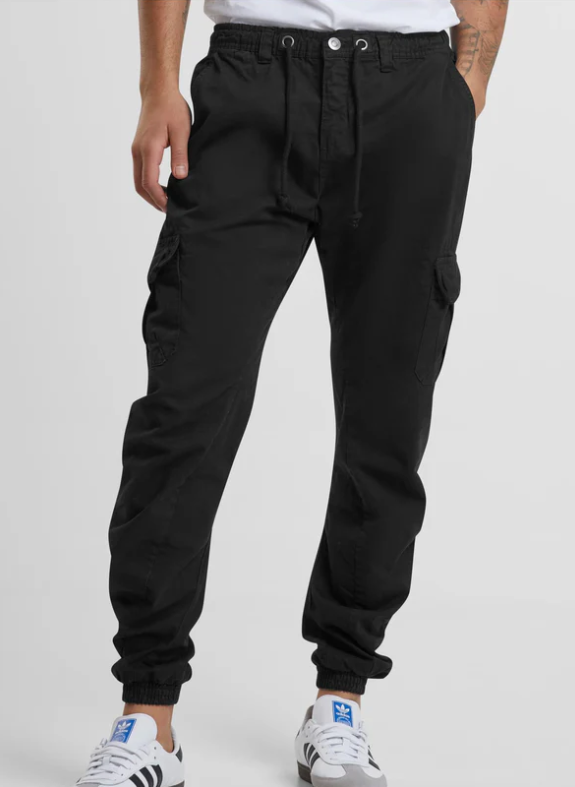 CARGO JOGG PANTS-BLACK (XSmall)