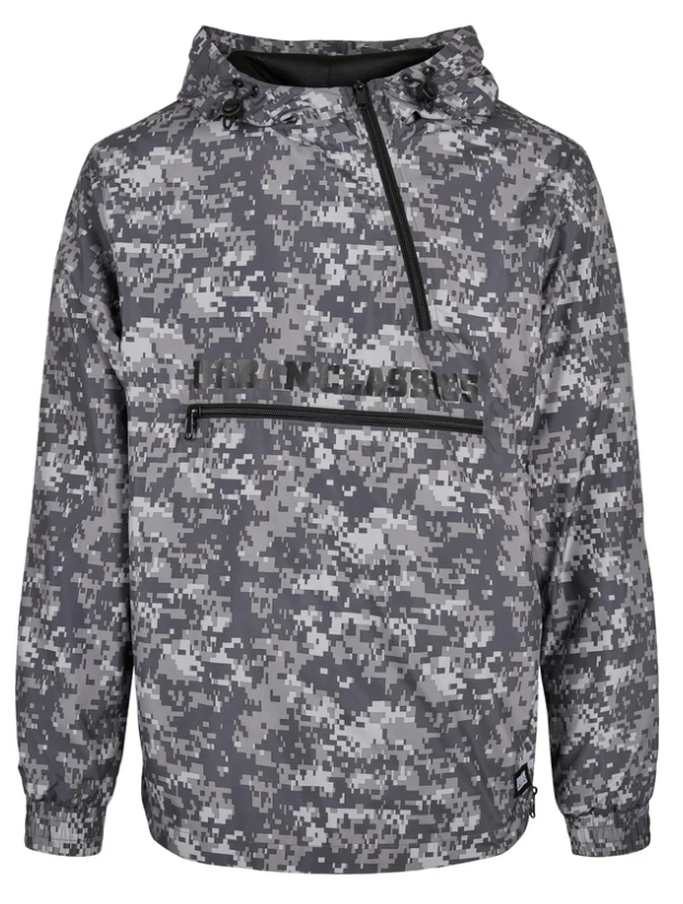 COMMUTER PULL OVER JACKET-CAMO