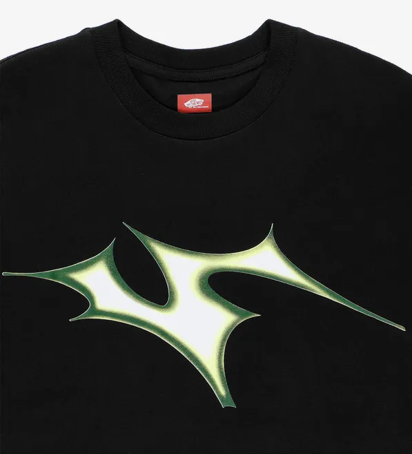 [Skate V Thorn SS Tee Black S] Vans SkateThorn SS Tee Black (Small)