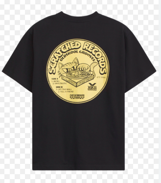 Scratched Records SS Black (Small)