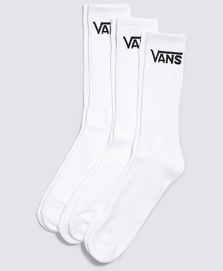 3 PACK-Classic Crew ROX WHITE (39/42)