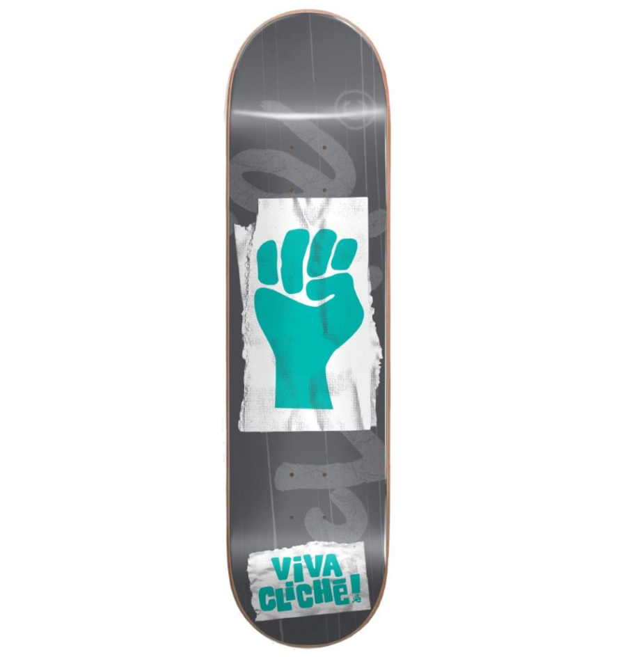 [CLICHE Viva Cliche 8'' Teal/Grey] CLICHE Viva Cliche 8'' Teal/Grey